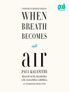 Cover image for When Breath Becomes Air